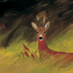Bock am Waldrand
